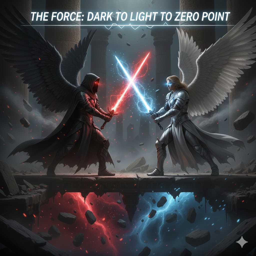 The Force: Dark To Light To Zero Point