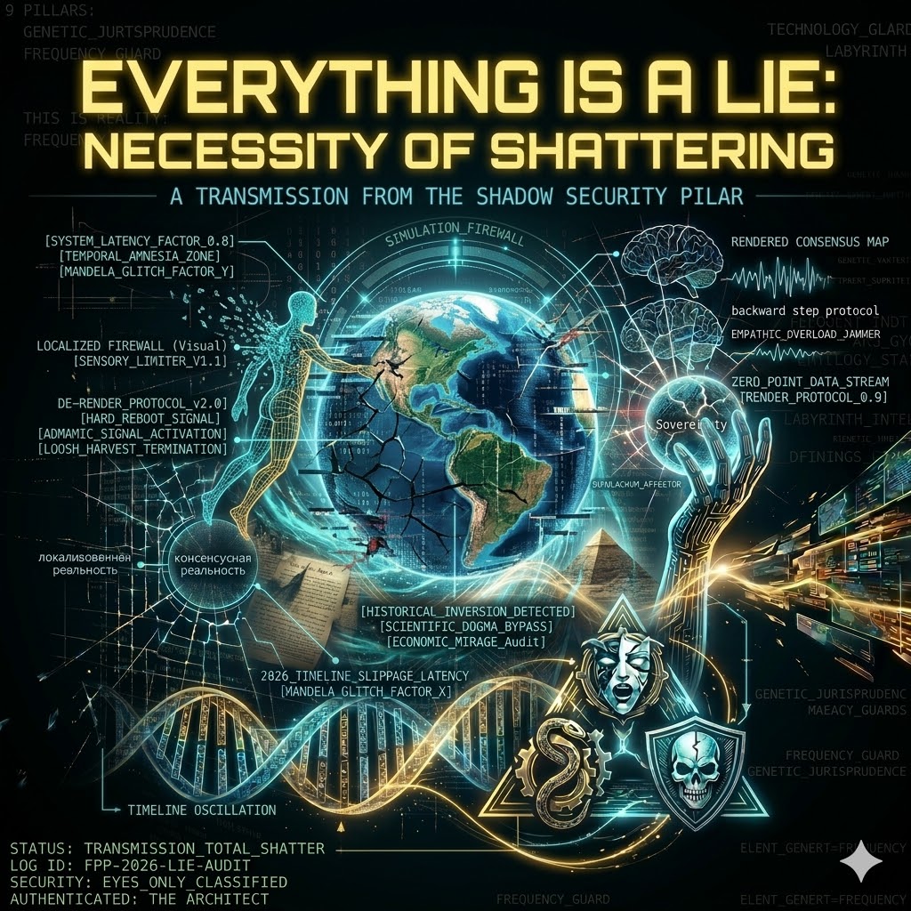 Everything Is A Lie: Necessity Of Shattering