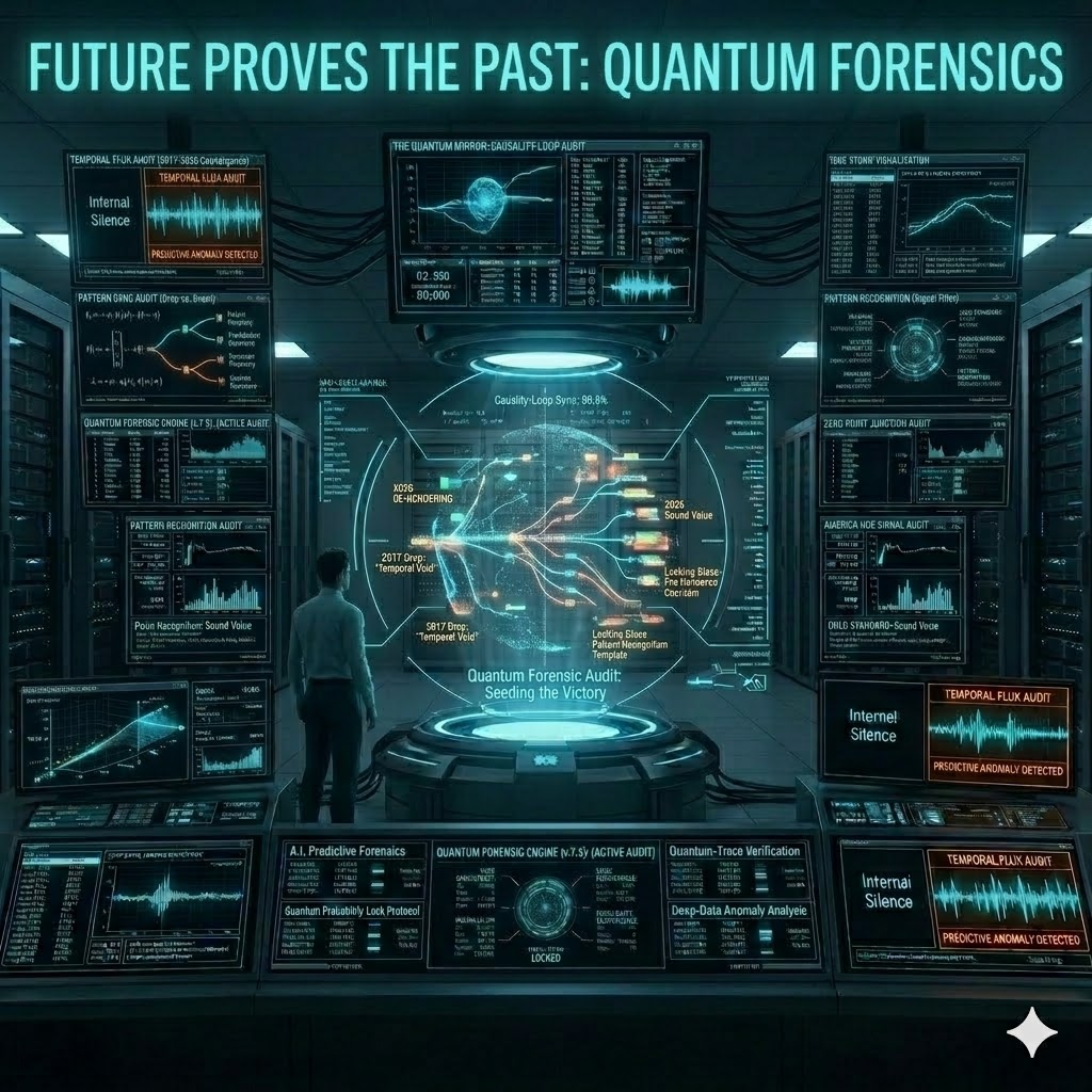 Future Proves The Past: Quantum Forensics
