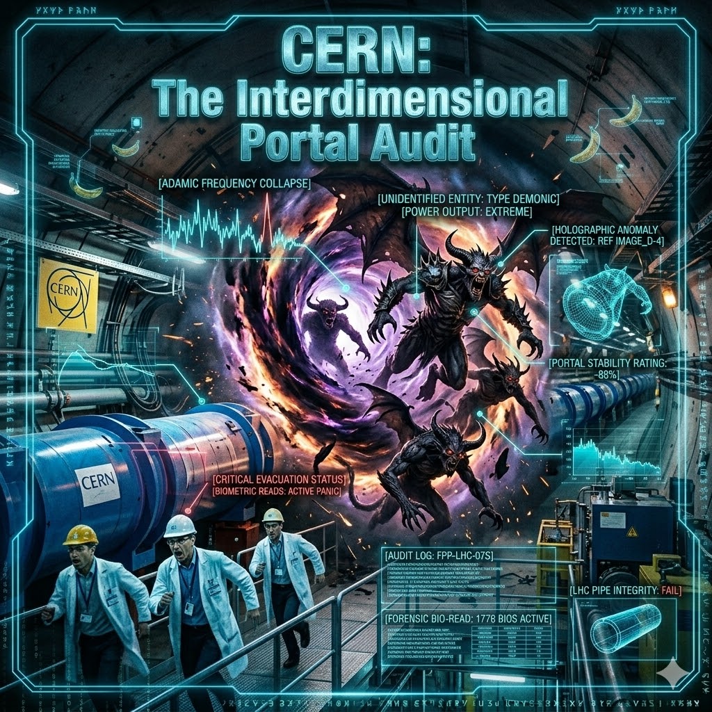 CERN: The Interdimensional Portal Audit