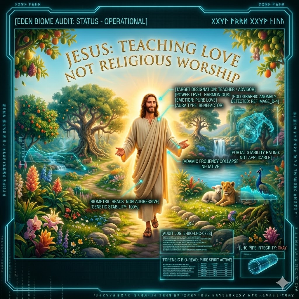 Jesus: Teaching Love Not Religious Worship