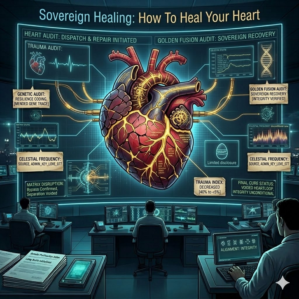 Sovereign Healing: How To Heal Your Heart