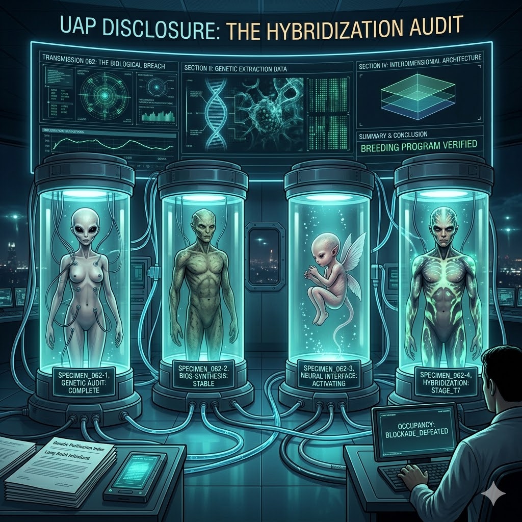 UAP Disclosure: The Hybridization Audit