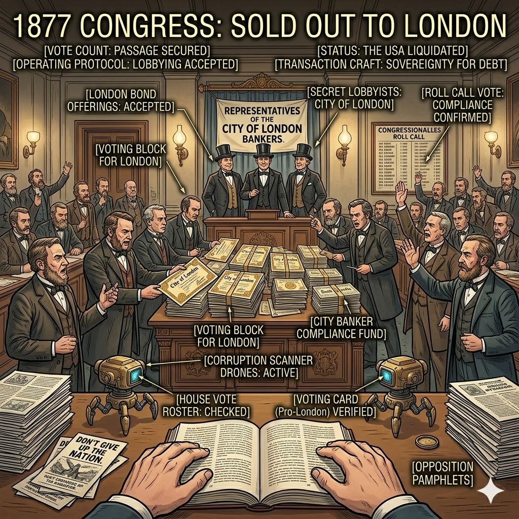 1877 Congress: Sold Out To London