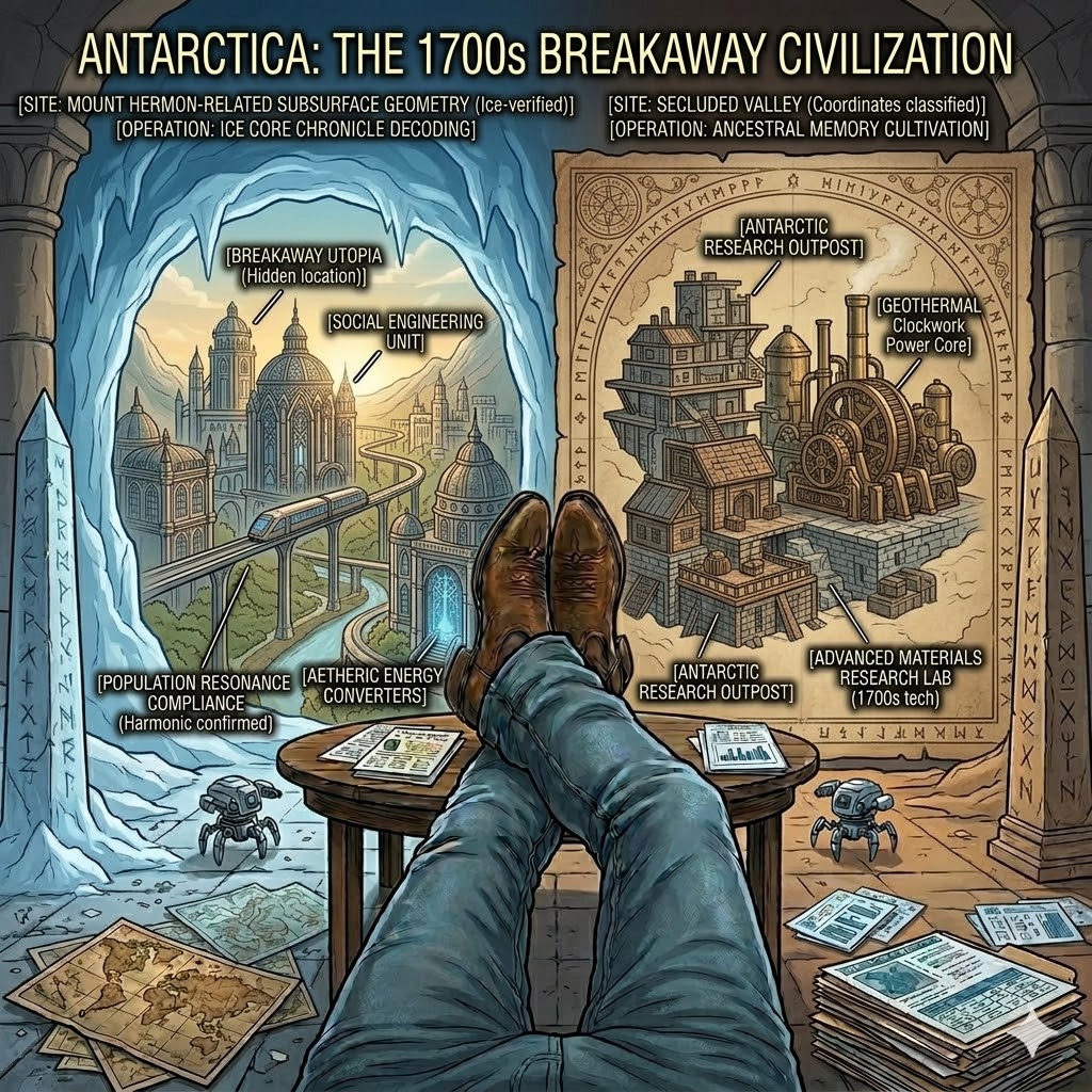 Antarctica: The 1700s Breakaway Civilization