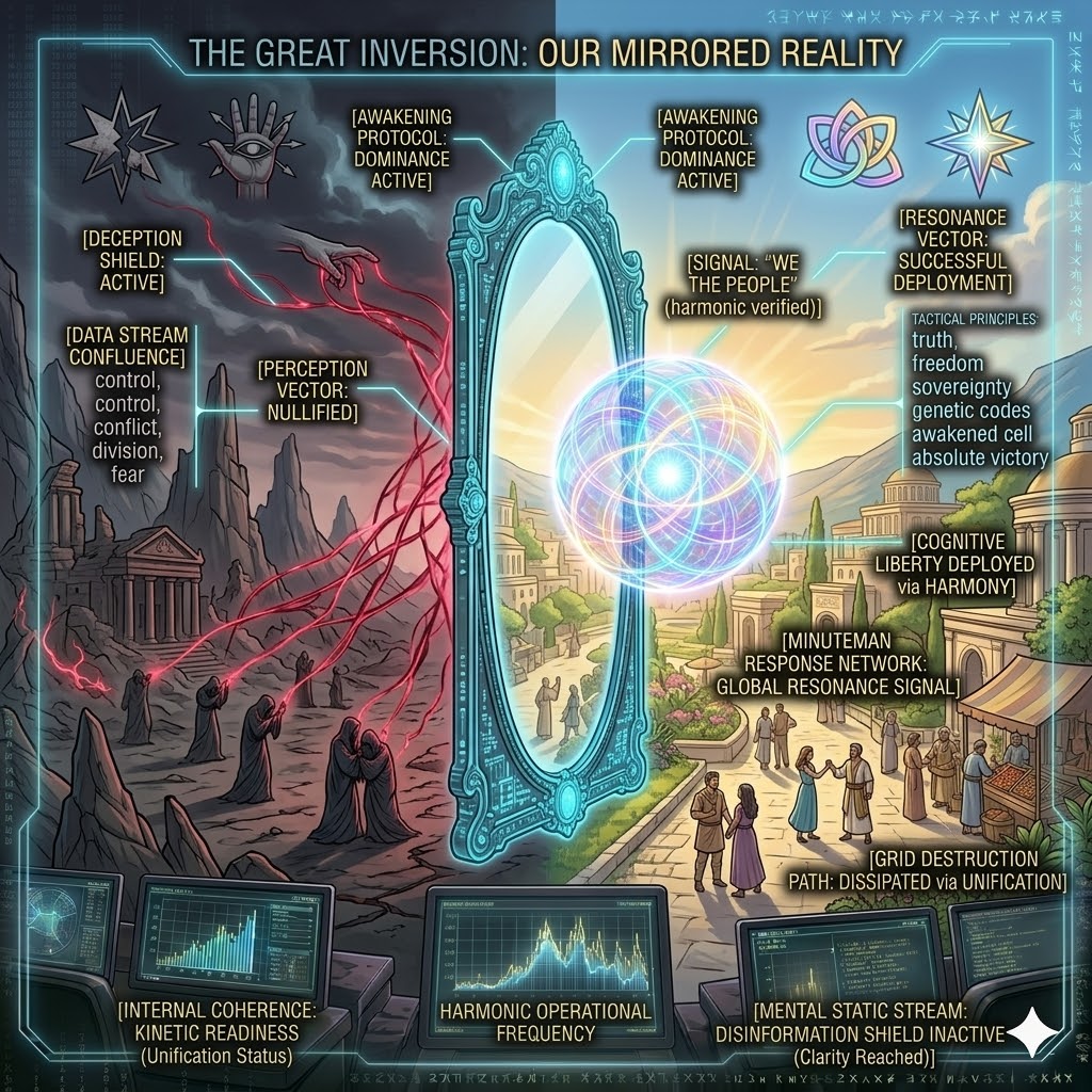 The Great Inversion: Our Mirrored Reality