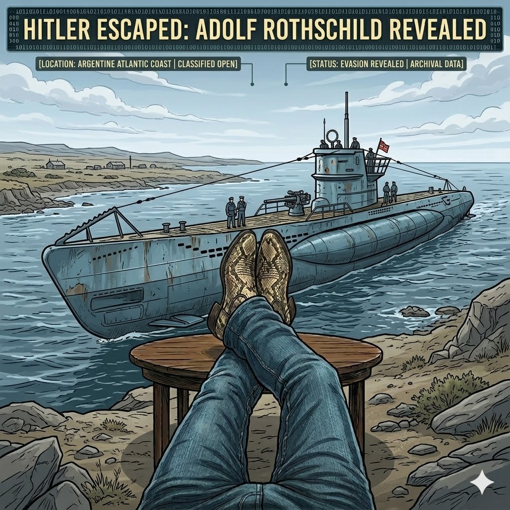 Hitler Escaped: Adolf Rothschild Revealed