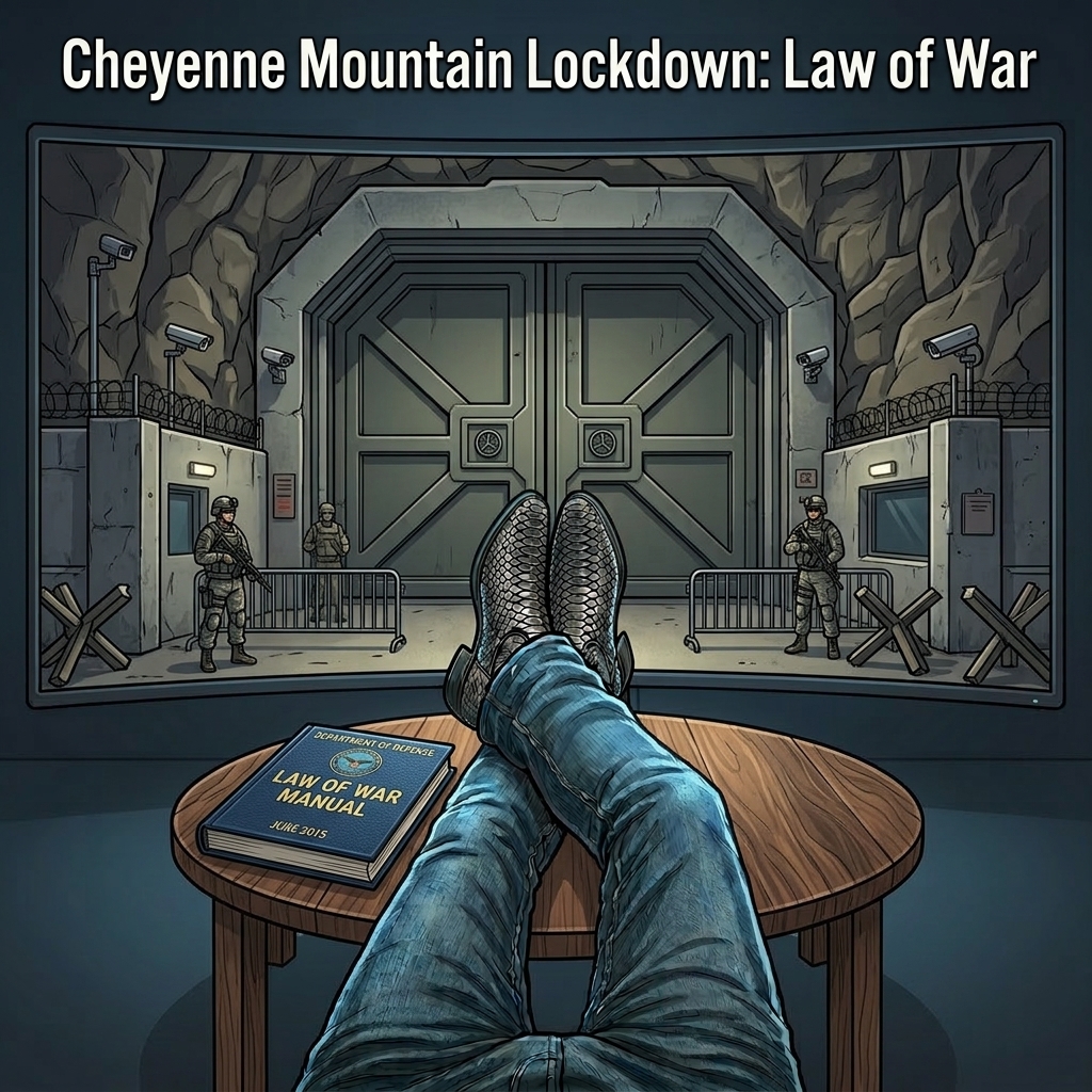 Cheyenne Mountain Lockdown: Law of War