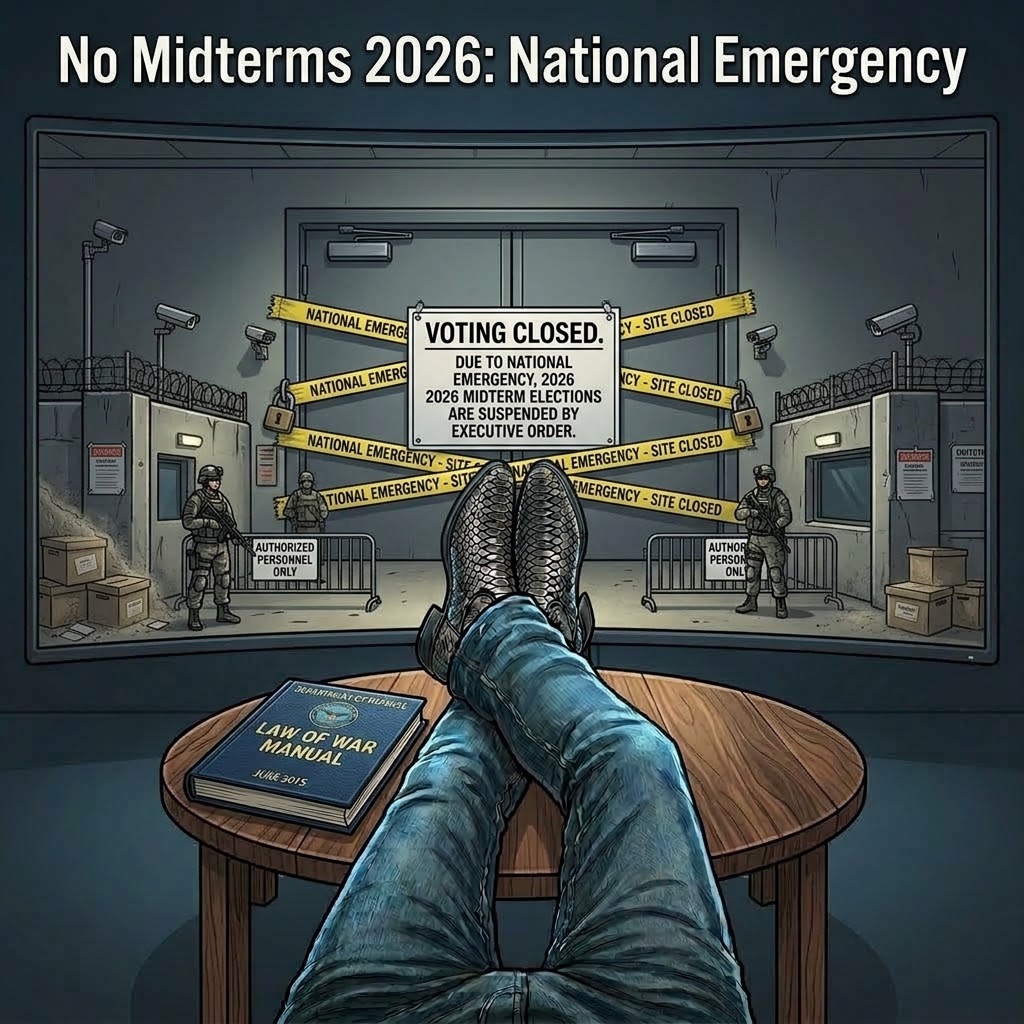No Midterms 2026: National Emergency